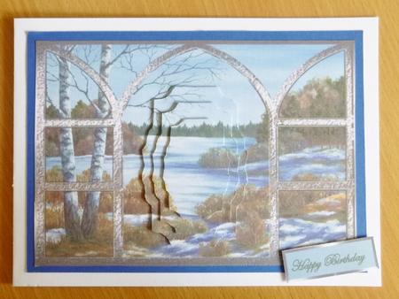 Winter View from the Window by Denise Bending