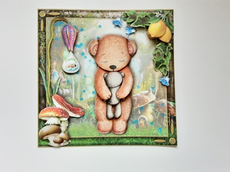 Into the Woods - Sleepy Bear by Denise Bentley