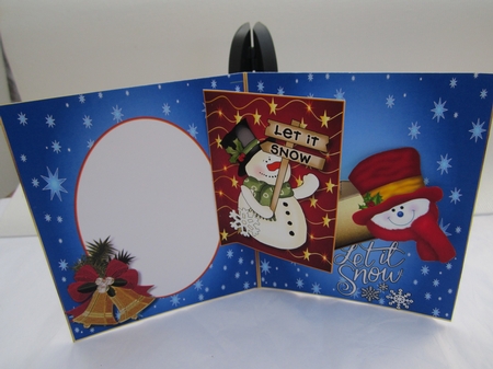 Snowman Wiper Card by Denise Lada