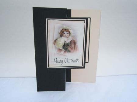 Vintage Girl in Snow Featured Gallery Photo
