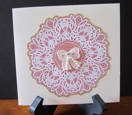 Large Doily Topper 2 by Denise Lada