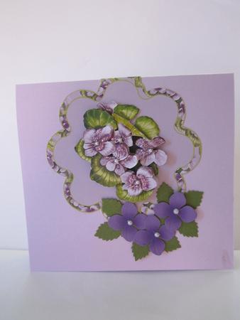 Violets by Denise Lada