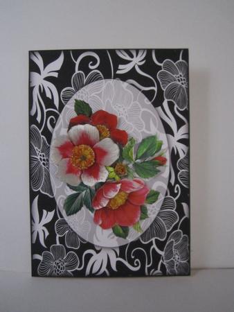 Art Deco Frame Effect Card Fronts by Denise Lada