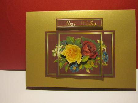 Vintage Roses Topper by Denise Lada
