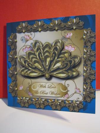 Fancy Embossed Floral Topper/ Front 6 by Denise Lada