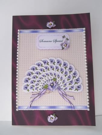 Sumptuous Satin Backing Paper - Aubergine by Denise Lada