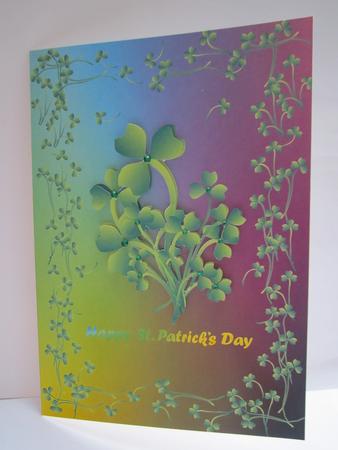 A4 "happy St.patrick's Day" by Denise Lada