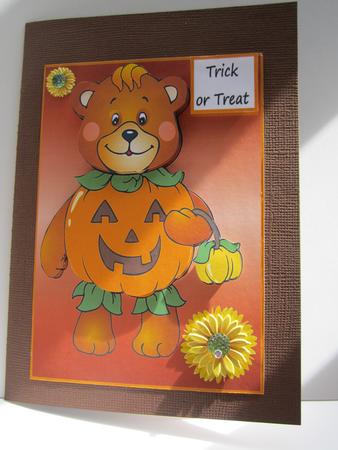 Halloween Bear by Denise Lada
