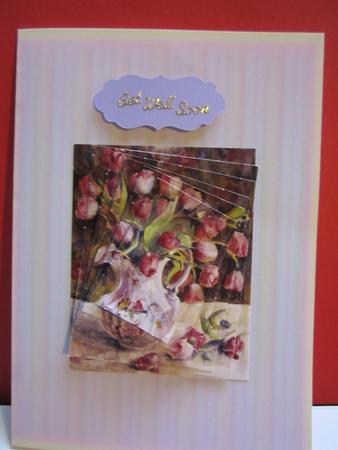 Pale Diamond Colours Whole Page Insert by Denise Lada