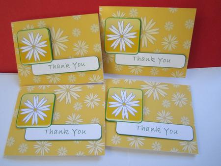 Daisy Thank You's by Denise Lada