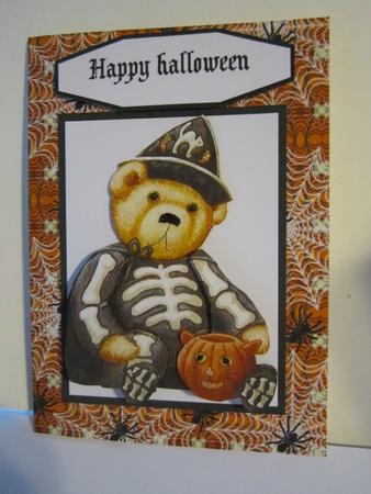 Halloween Bear by Denise Lada