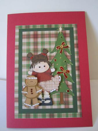 Christmas Gingerbread & Tree by Denise Lada