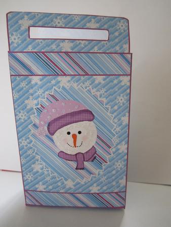 Snowman Bag by Denise Lada