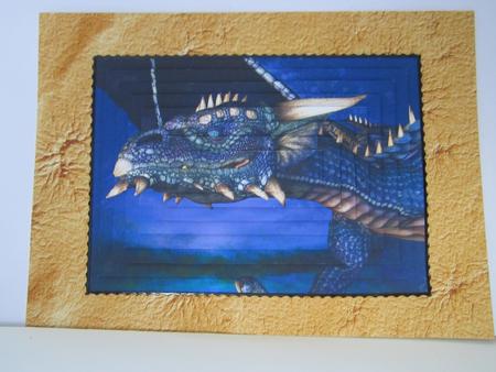 Dragons Flight A5 Pyramage Card Kit by Denise Lada