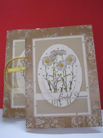 Bridal Shower Daisies Pyramid by Denise Lada