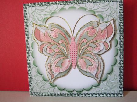 Harmony Large Topper with Butterfly 5 by Denise Lada