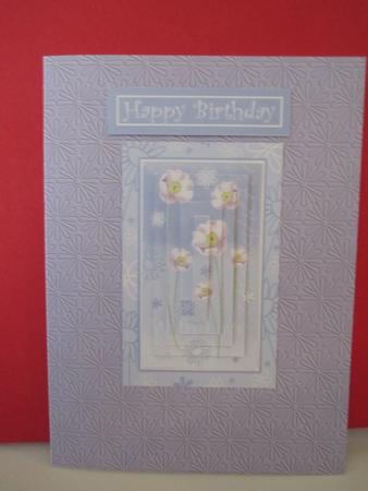 'daisy Embossed' Backing Paper by Denise Lada