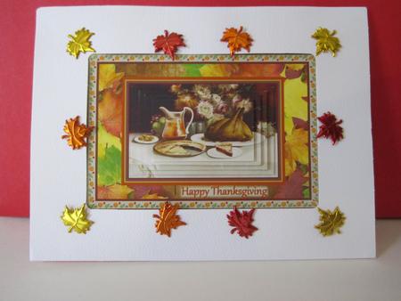 Thanksgiving Dinner Table by Denise Lada