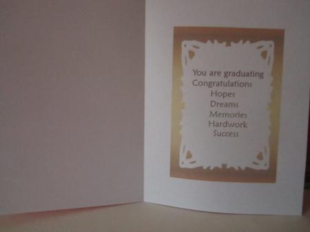 Graduation Insert by Denise Lada