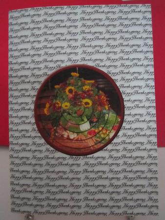 Circular Easy-position Pyramid - Thanksgiving by Denise Lada