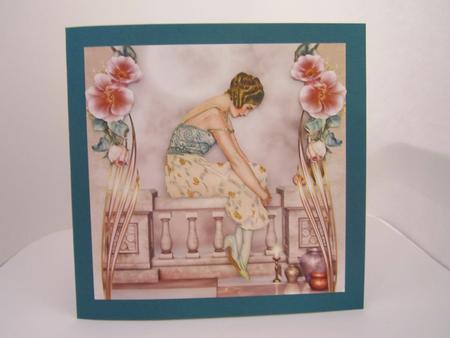 1920's Flapper Lady Contemplation Mini Kit by Denise Lada