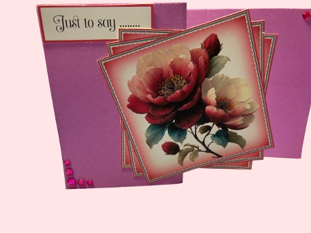 Spring Magnolias Floral Toppers & Sentiment Kit 1 by Denise Mason