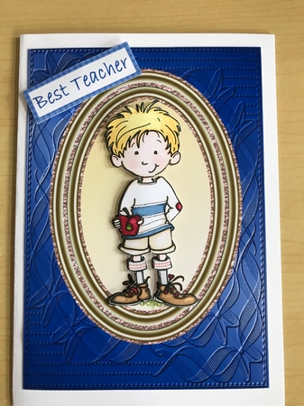 Boy - Thanks So Much! Best Teacher Number 1 Mum by Denise Mason