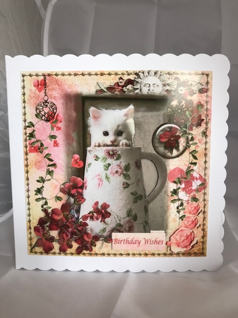 Kitty Peek Bo by Denise Mason