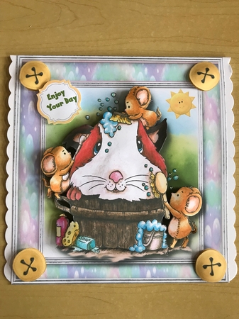8x8 mini kit , Bubble and Squeak  by Denise Mason