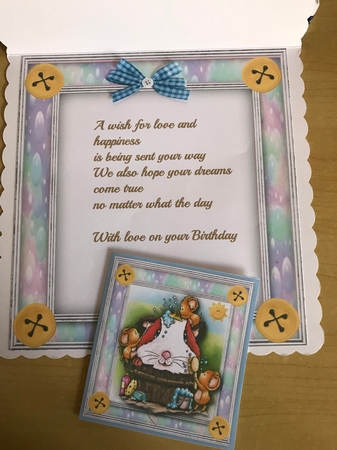 8x8 mini kit , Bubble and Squeak  by Denise Mason