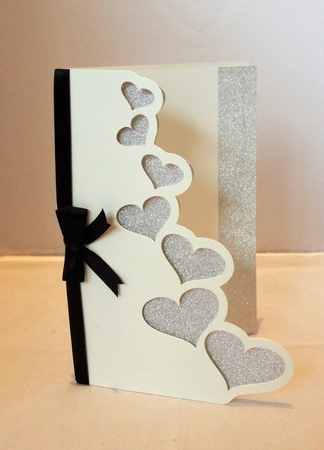 'hearts' Card by Denise Clark