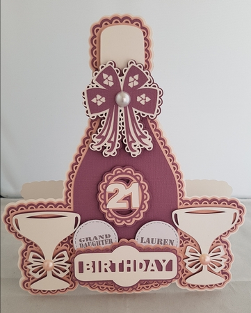 21st Birthday Bottle Card Featured Gallery Photo
