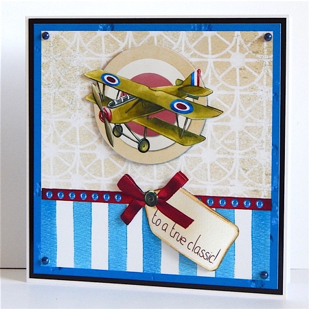 PS162 Airplane Front by Denise Murray