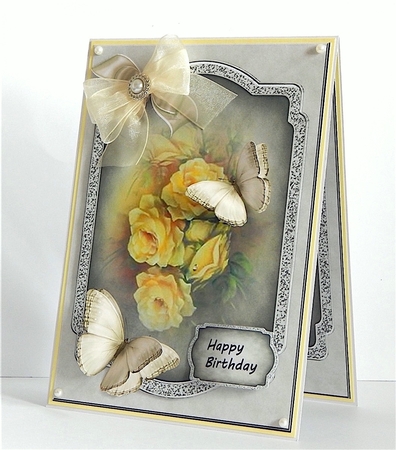 Yellow Roses by Denise Murray