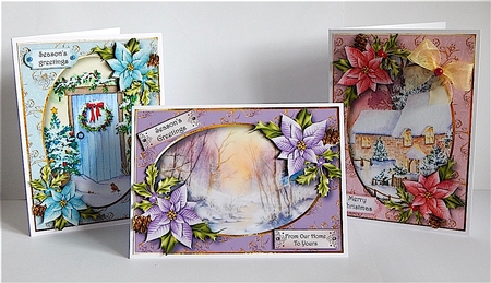 Watercolour Winter/Christmas A5 Bumper Kit by Denise Murray