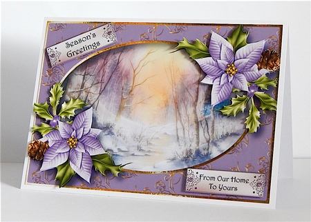 Watercolour Winter/Christmas A5 Bumper Kit by Denise Murray