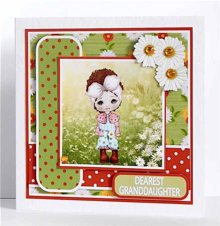 Lil Doll Nancy 5x5 Sketch Sheet by Denise Murray