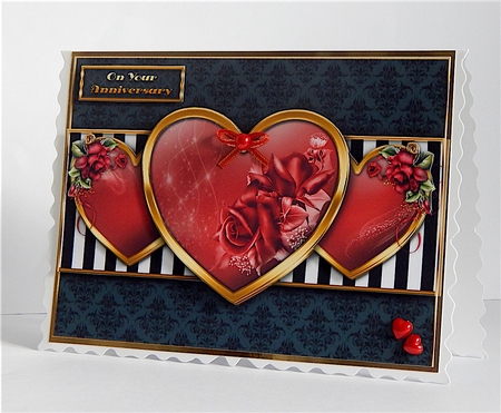 Hearts A5 Mini Kit by Denise Murray