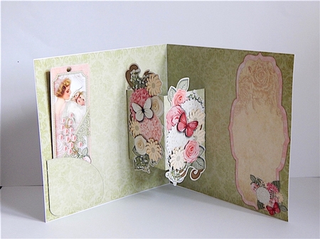 My Mother 8X8 Ornate Keepsake Box, Popup Card, Bookmark & Hanging Heart Gift Kit by Denise Murray