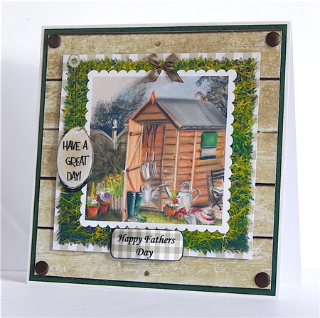 FATHERS DAY THE SHED by Denise Murray