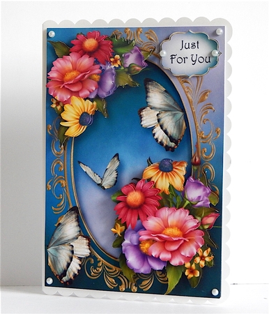 Breath Of Summer & Butterflies by Denise Murray