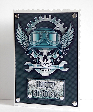 Born To Ride 2 A5 Mini Kit by Denise Murray