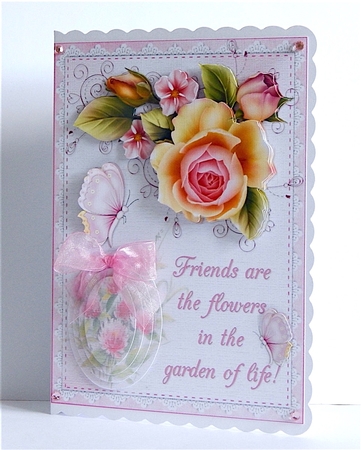 Friends are flowers mini kit 2 by Denise Murray