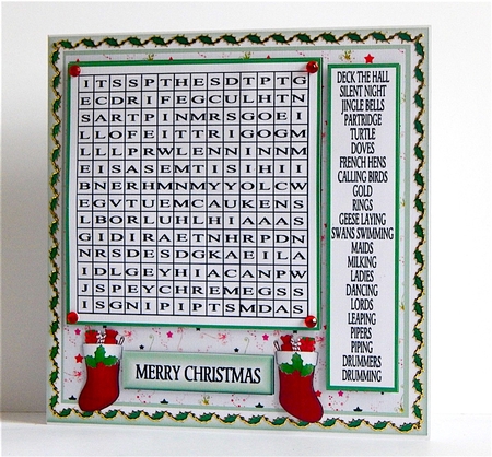 WORDSEARCH ITS CHRISTMAS 2 by Denise Murray