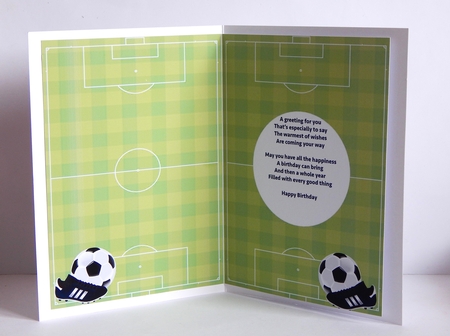 Insert for Football Phone  by Denise Murray