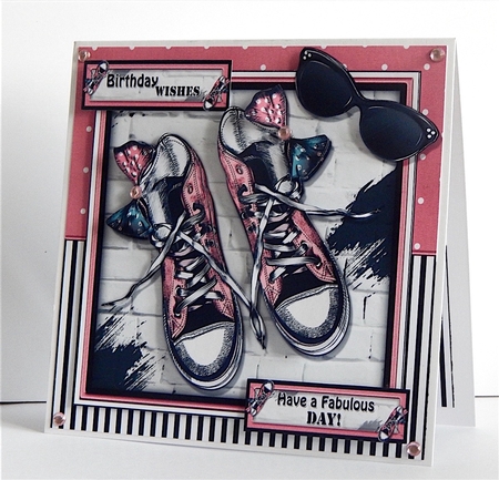 Shoe Shop (Pink) by Denise Murray
