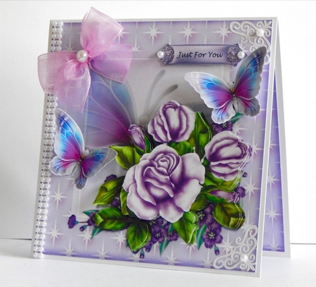 Sparkling Butterflies Mini Kit by Denise Murray