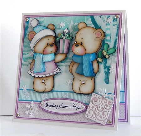 Christmas Bears Mini Kit by Denise Murray