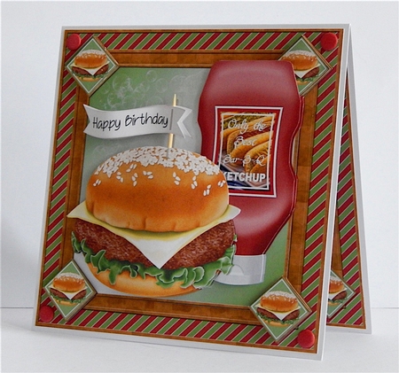 Birthday Burger Mini Kit by Denise Murray