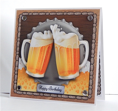 Cheers! 8x8 Mini Kit by Denise Murray